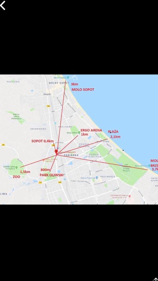 Oliwa 3 Min Od Sopotu - Mieszkanie 3 Pokojowe Z Pieknym Widokiem Na Zatoke I Apartment *